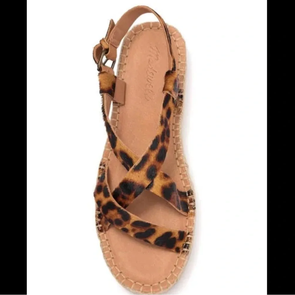 Madewell Aleh Asymmetric Espadrille Sandals